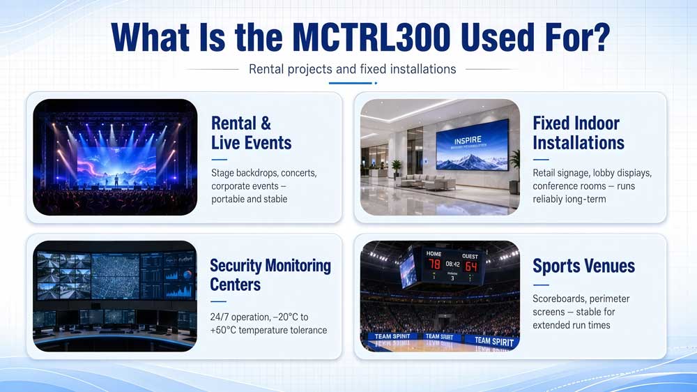 mctrl300 applications