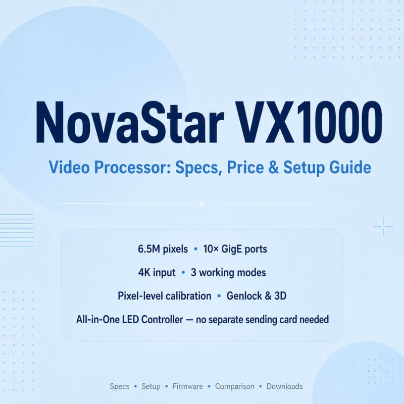 vx1000 novastar