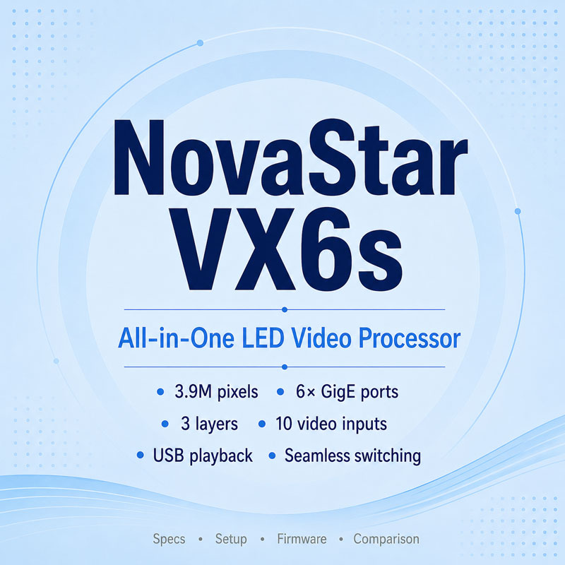 nova star vx6s