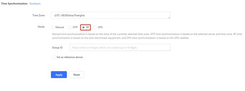 Taurus series - Configure Synchronous Playback