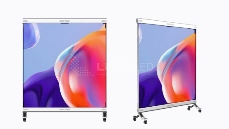 Invisable Led Screen Wave Series A Holographic Invisible Screen - LEDINCLOUD