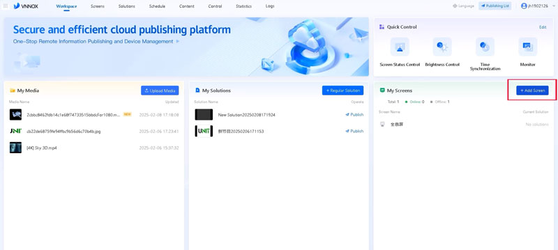 How to Operate the Taxi LED Screen on the Cloud Platform
