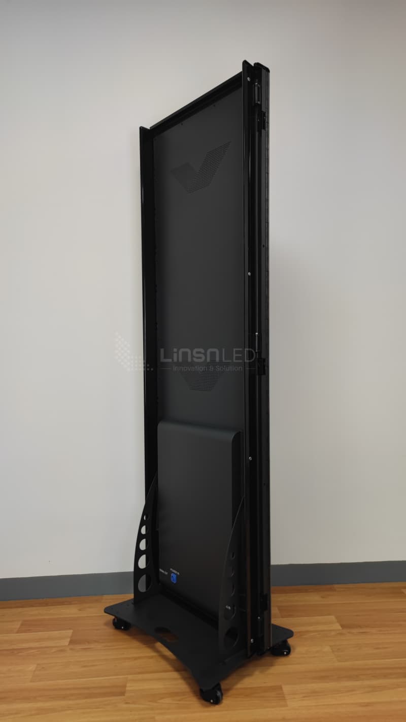 LC60C Back Side View (Frame Opened)