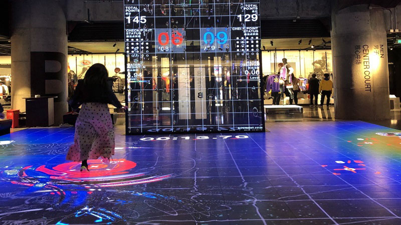 LED floor display screen