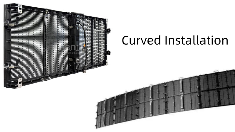 OR Series Curved Intallation