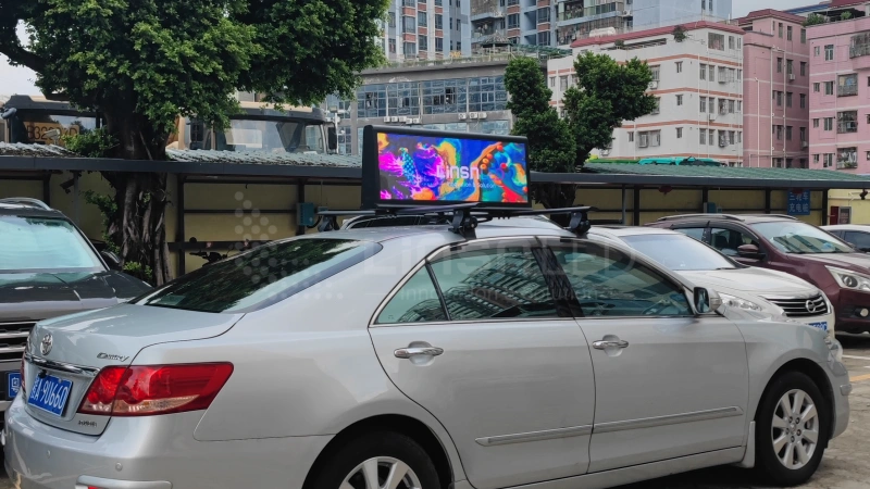 Taxi Roof LED Screen