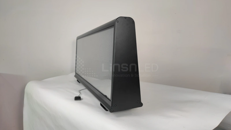 Taxi LED Screen Front Side View