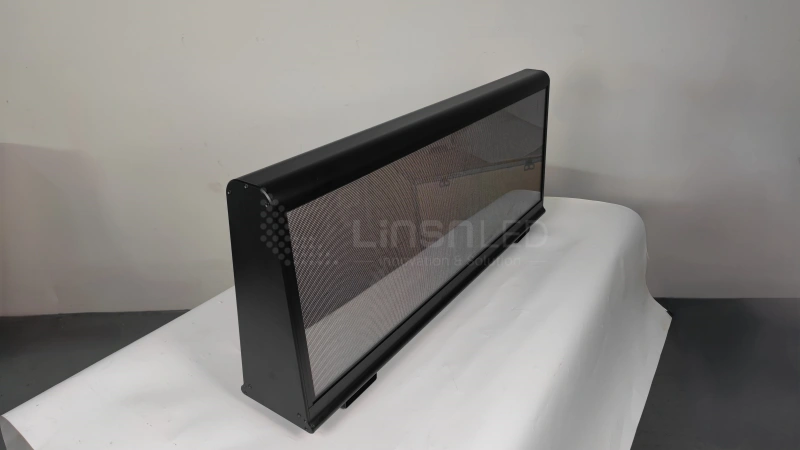 Taxi LED Screen Front Side View