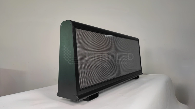 Taxi LED Screen Front Side View