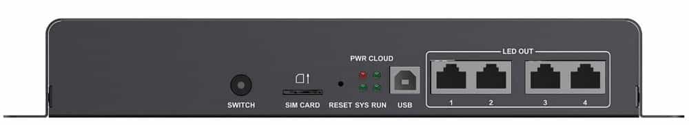 novastar tb60 front panel