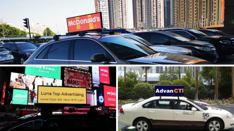 taxi led display