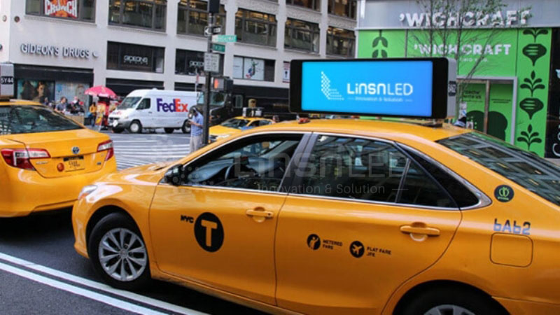 taxi roof led display