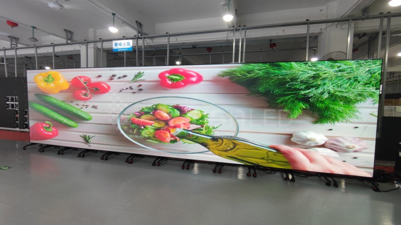 12 LC60S LED Poster Seamless Splicing