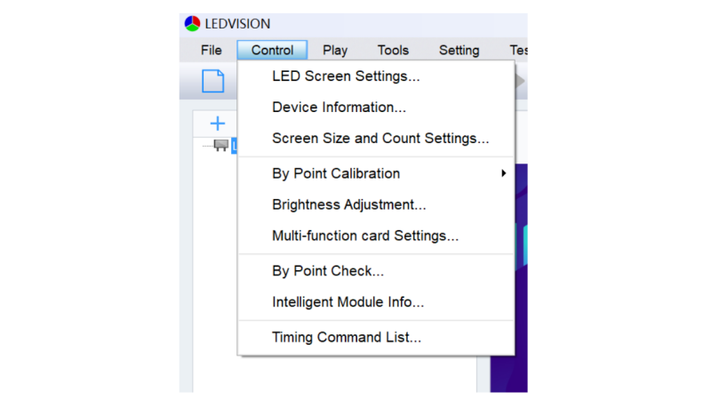 Colorlight Offline Playback