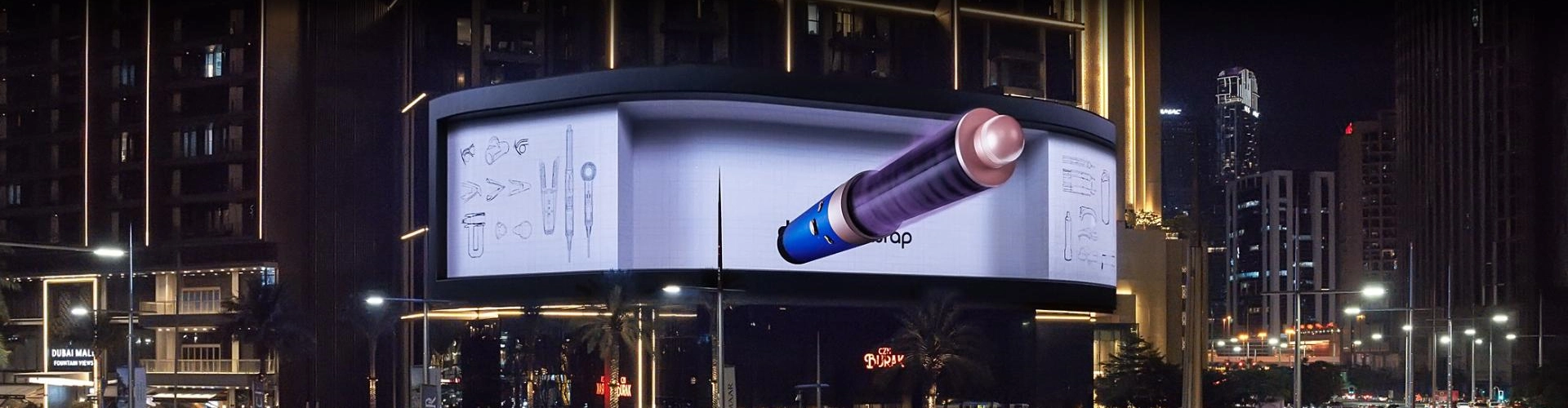 3D LED DISPLAY LEDINCLOUD