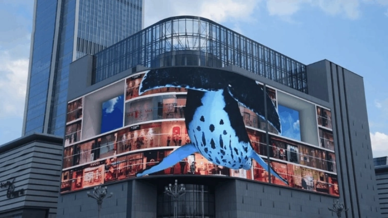 3d led display board​