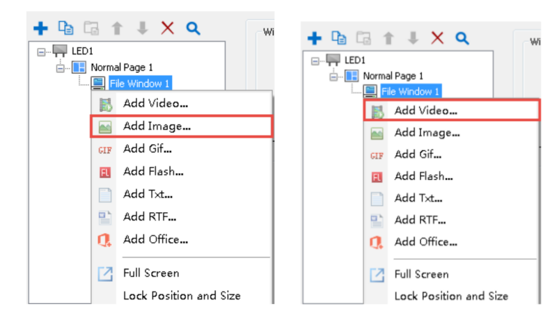 Colorlight Add and Edit Content