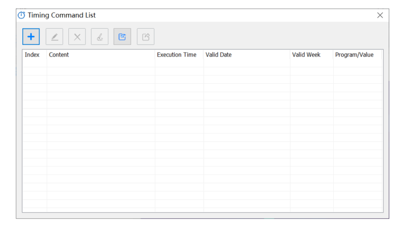 Colorlight Schedule Automated Playback