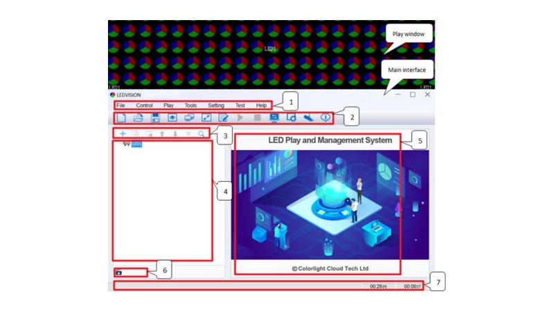 LEDVISION Interface