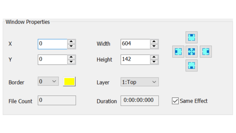 LEDVISION New program pages