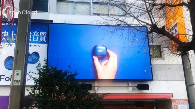 OF800 Series P4.16 outdoor LED Display in Japan