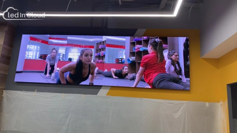 P3.076 3840HZ indoor LED display in UAE