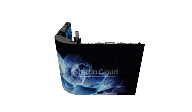 curved installation example