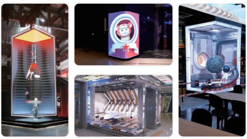 naked eye 3d led screen​