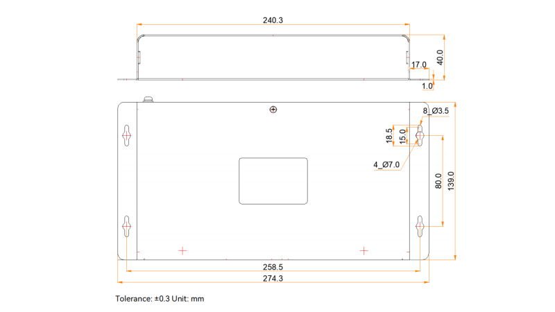 novastar tb30 dimensions