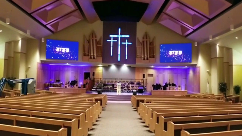 LED screen for church