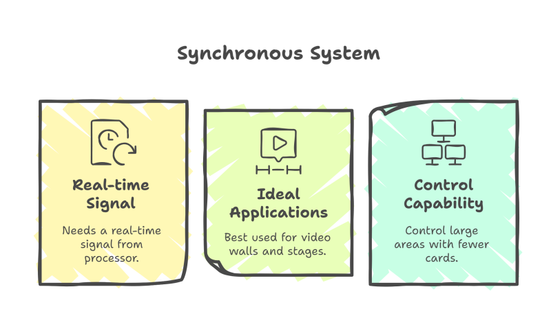 LED synchronous system