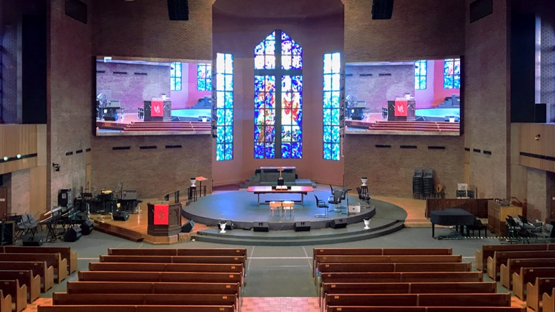 church led wall price