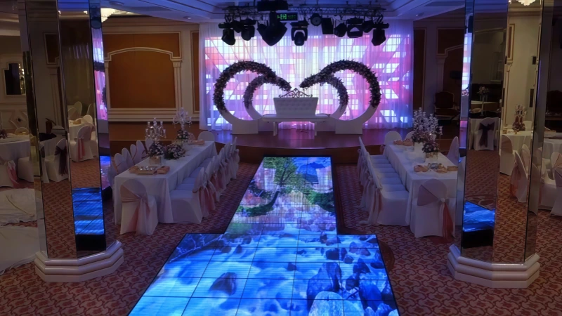 led display for marriage