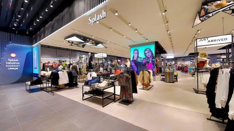 retail indoor advertising display