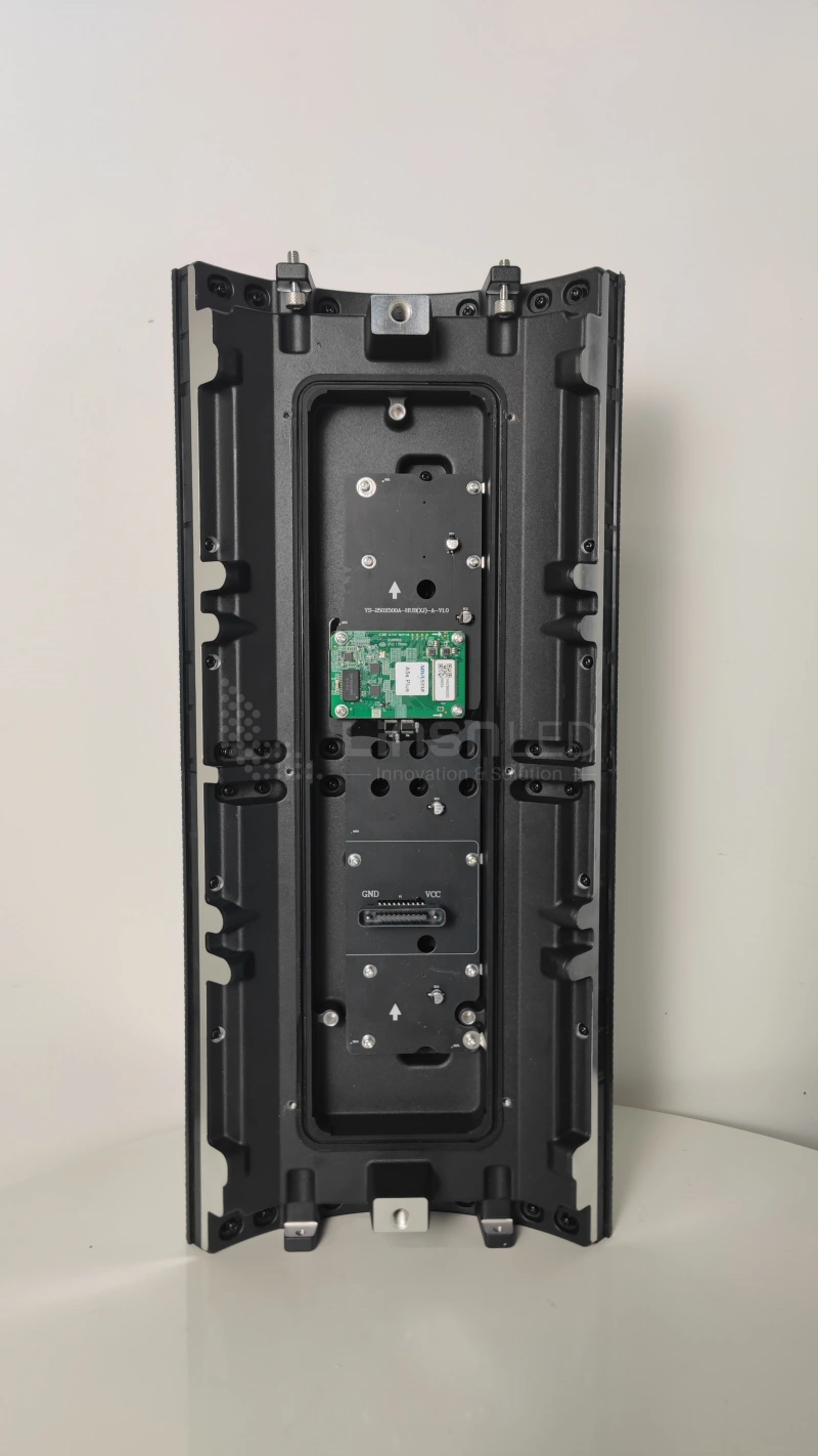 MX500 Curved LED Cabinet Inside View