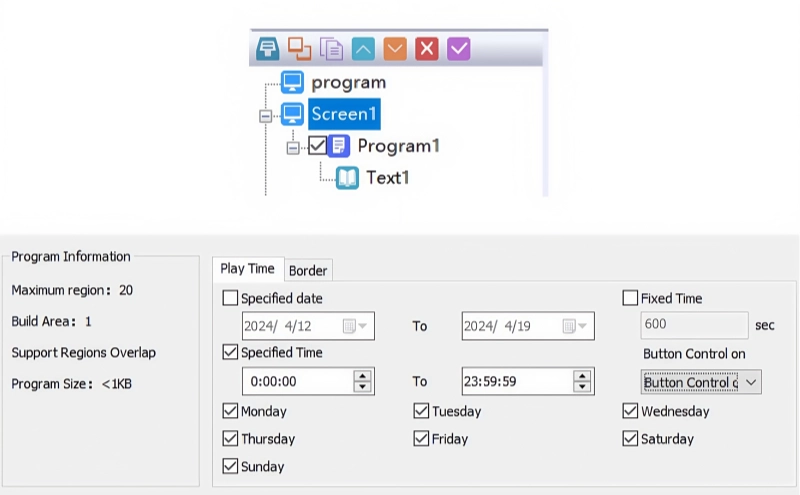 Display Program Creation Process