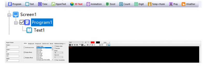 Display Program Creation Process