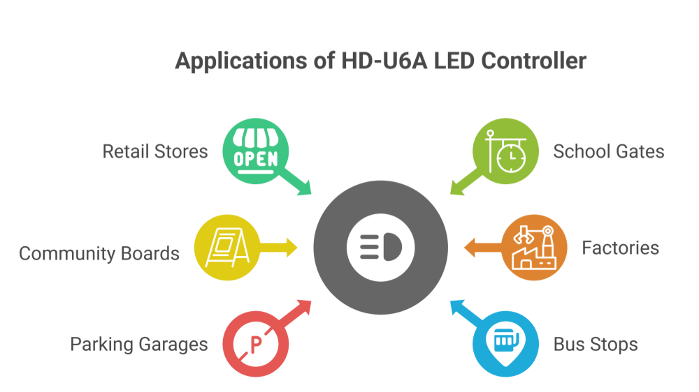 Huidu HD-U6A applications