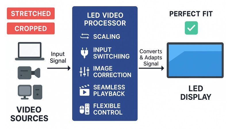 LED Video Processor Functions