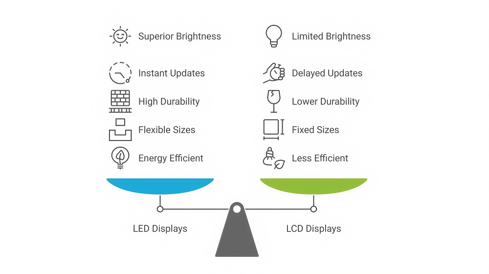 Why LED Displays Have Become the Go - to Choice