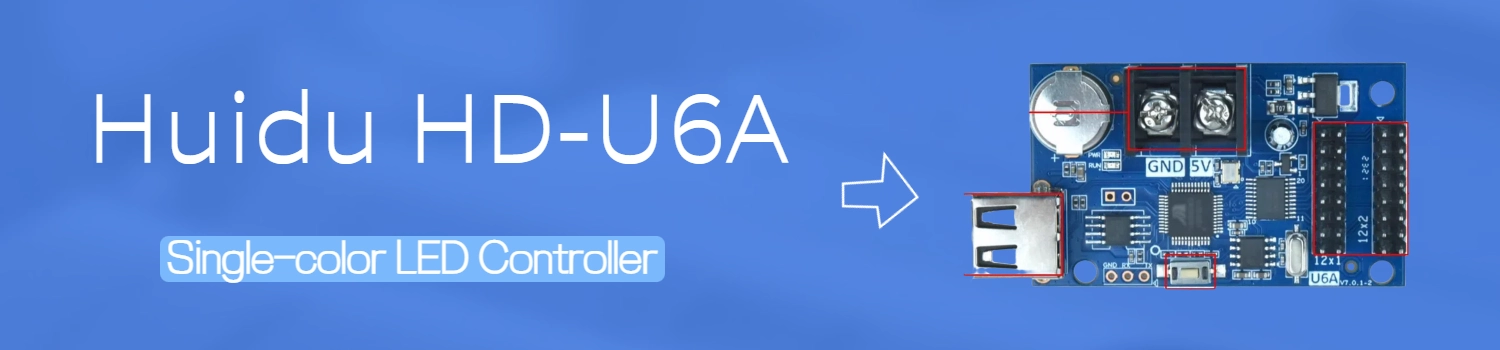 hd u6a LED controller