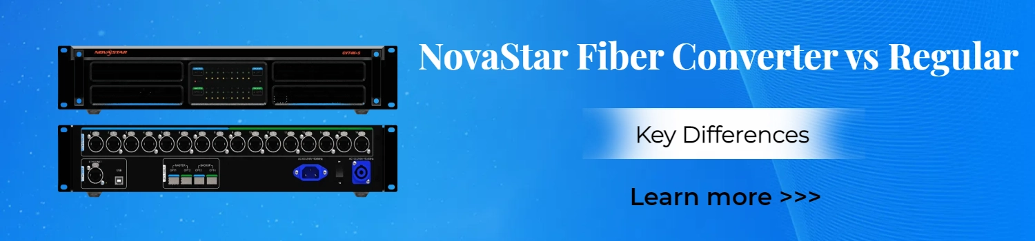 novastar fiber converter