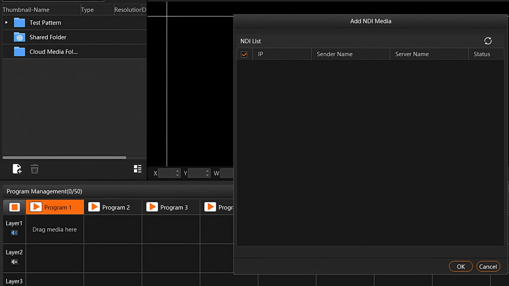 Add NDI sources