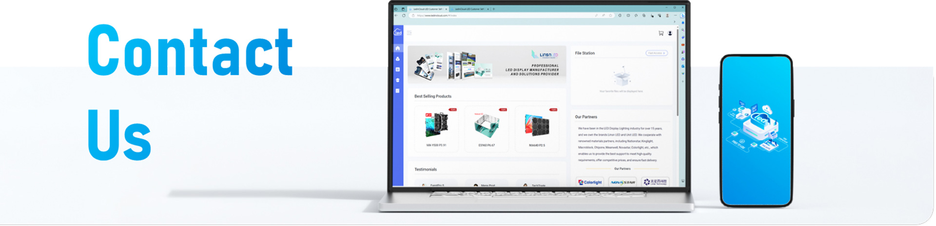 Contact LedInCloud