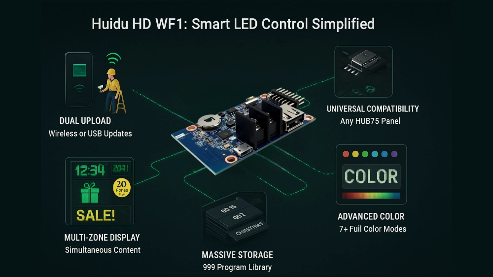Huidu HD WF1 features