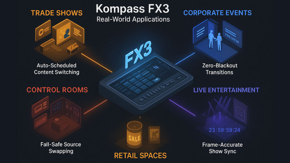 Kompass FX3 Applications
