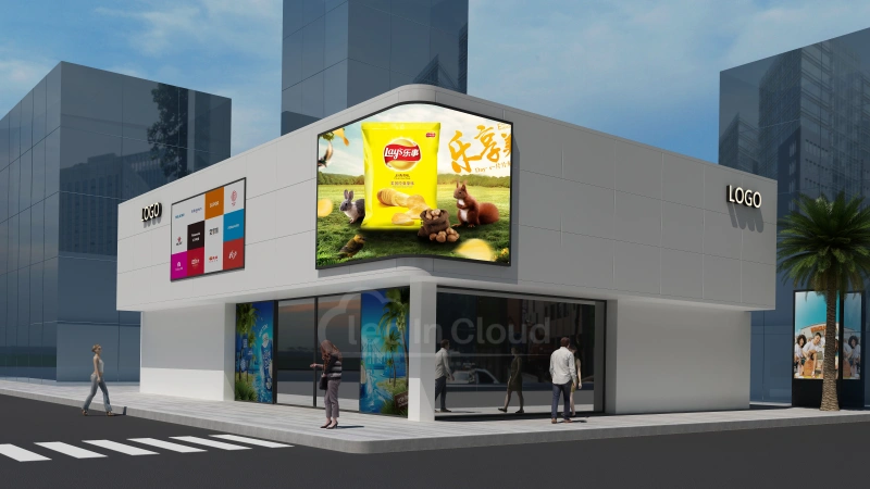 LedInCloud Shopping Mall LED Screen Design