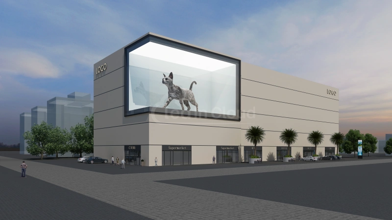LedInCloud Shopping Mall LED Screen Design