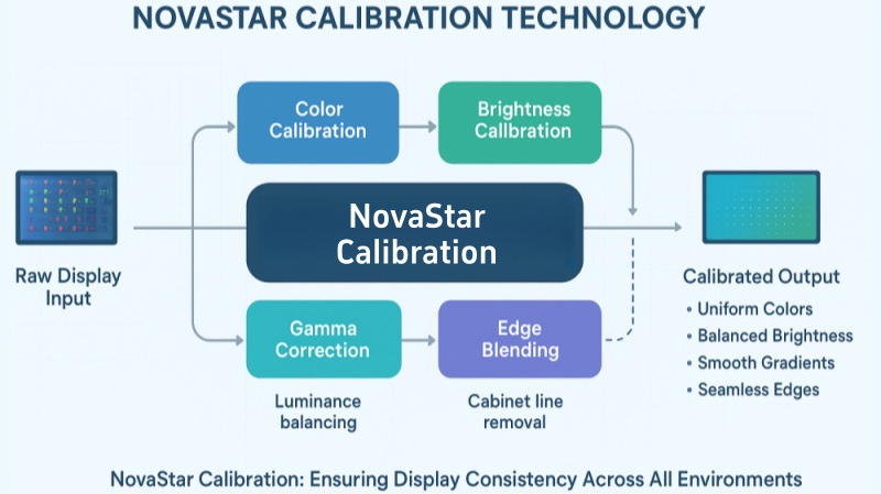NovaStar Calibration functions