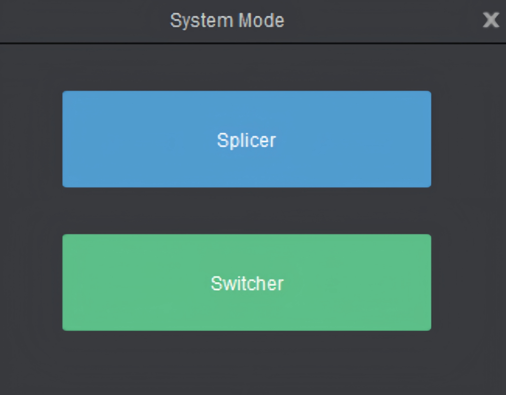 j6 switcher V-Can Control